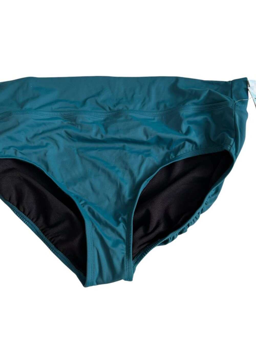 Maurices bikini bottoms blue green swimsuit XXL 2XL swim high waisted